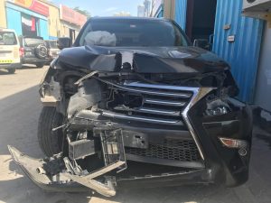 lexus gx 570 front accident repair before 2