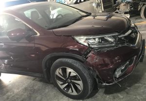 honda crv front right accident before 1