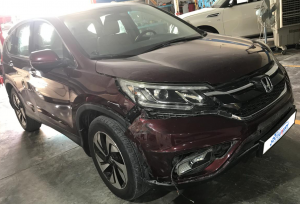 honda crv front right accident before 2