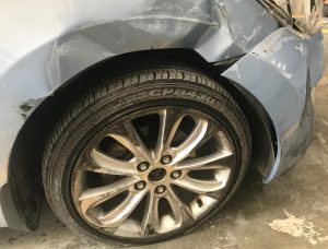 hyundai elantra front right accident before 3