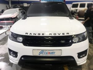 Range Rover front right accident repair after 1