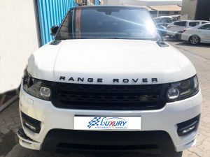 Range Rover front right accident repair before 2