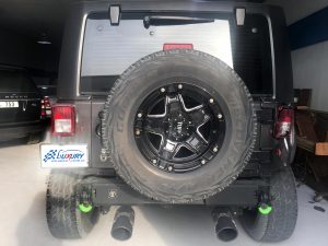 jeep wrangler dubai before accident repair 1